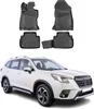 2018-2021 Subaru Forester tappetini TPE nero 4 pezzi Anteprima dell’immagine prodotto 1