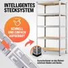 MONZANA® Schwerlastregal XL 180x90x60cm 875kg 5 MDF-Platten Produktbild-Vorschau 3