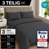 Komfortec Premium Bettwäsche 240x220 cm Bettbezug + 40x80 Produktbild-Vorschau 2