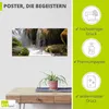 ARTland Poster Wasserfall Größe: 100x50 cm Produktbild-Vorschau 2