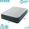 Intex Fiber-tech Comfort Plush Luftmatratze Grau 152 x 203 Produktbild-Vorschau 6