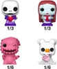 Disney Pocket POP! Vinyl Figuren Easter Egg TNBC Val PDQ Anteprima dell’immagine prodotto 2