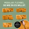 LUMALAND Modułowy narożnik lewy z serii Cord, 81x81x70 cm - Podgląd zdjęcia produktu 5