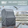Strandkorb Schutzhaube Aero Protect dunkelgrau - Größe M Produktbild-Vorschau 5