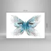 Bilder auf glas - Illustration Gesicht Schmetterling Wimper Produktbild-Vorschau 3
