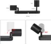 Spot de plafond LED ZMH noir à 2 ampoules, lampe de plafond Voir les images du produit 2