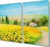 Coloray Hackbrett Herdabdeckplatte 2x30x52 cm Küchenbrett Produktbild-Vorschau 1