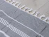 Strandtuch FARAO 90 x 180 cm, grau, 70% Baumwolle | 30% Produktbild-Vorschau 11