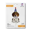 Shape Folienballon "Happy Birthday" Hundebaby" | 104 cm Produktbild-Vorschau 2