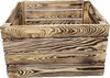 3-er Set Vintage Holzkisten Geflammt – 50x40x30 cm (3 Produktbild-Vorschau 5