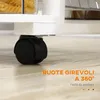 Carrello da Cucina con Ripiani e Cassetto Piano di Lavoro Anteprima dell’immagine prodotto 6