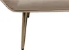 Poltrona "Austin" in velluto - 79 x 71 x 79,5 cm - Beige Anteprima dell’immagine prodotto 5