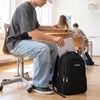 Zagatto Plecak męski 3-komorowy do pracy szkoły na studia Podgląd zdjęcia produktu 9