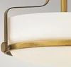 Lampa sufitowa Harper stary mosiądz 3xE27x60W szkło Podgląd zdjęcia produktu 4