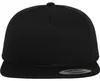 Classic 5 Panel Snapback Cap,black Produktbild-Vorschau 2
