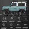 MN-90 RC auto na dálkové ovládání v měřítku 1:12 2,4 GHz Náhled obrázku produktu 6