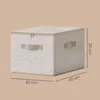 SONGMICS Stoffbox, faltbare Aufbewahrungsbox mit Griffen, Produktbild-Vorschau 3