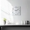 Wallfluent Hodiny - Sklenené Nástenné Hodiny - Tichý Quartz Náhľad obrázku produktu 2
