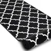 TAPIS DE COULOIR BCF MORAD Trelis Treillis marocain noir / Voir les images du produit 2