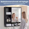 COSTWAY Spiegelschrank, Badezimmerschrank mit Spiegeltür & Produktbild-Vorschau 7