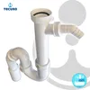 tecuro Ablaufgarnitur für Spülen 1 1/2 Zoll x 40/50 mm - Produktbild-Vorschau 2