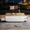 Merax Hochglänzender Couchtisch mit LED, Wohnzimmertisch Produktbild-Vorschau 3