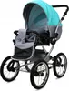 BabyLux® Margaret Exclusive | Kočík 3v1 Set | Mint | Kočík Náhľad obrázku produktu 3