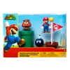 Jakks Pacific Oak Grove Super Mario Diorama Set Mondo di Anteprima dell’immagine prodotto 1