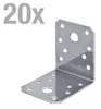 Alberts 869083 Connettore angolare, acciaio inox, 70 x 70 x Anteprima dell’immagine prodotto 3