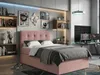 NORDELO Boxspringbett INCANTO 120x200 cm AMOR Velvet Rosa Produktbild-Vorschau 7