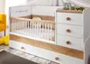 Cilek NATURA BABY mitwachsendes Babybett, 80x130-180 cm Produktbild-Vorschau 3