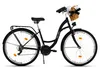 MILORD Damenfahrrad Citybike Komfort Mit Weidenkorb Produktbild-Vorschau 2