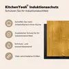 KitchenYeah© Herdabdeckplatte Farbe - Muster - Ocker , Produktbild-Vorschau 6