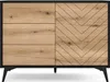 Kommode DIAMOND KSZ104 Sideboard mit Schubladen Loft Produktbild-Vorschau 2