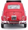 BBurago Fiat 500 L 1968 modello rosso scala 1:24 Anteprima dell’immagine prodotto 10