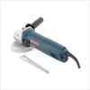 A Bosch angle grinder is shown on a white background with its accessory tool. Produktbild-Vorschau
