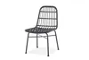 Halmar Gartenstuhl K401 - schwarz / grau Produktbild-Vorschau 6