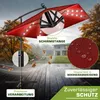 tillvex® Alu Sonnenschirm Rechteckig Ø 330 cm mit LED Solar Produktbild-Vorschau 7