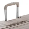 Close-up of a suitcase handle and side. Produktbild-Vorschau
