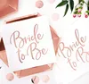 PartyDeco SP33-76-019R-KARTON, Roségold, Weiß, Papier, Produktbild-Vorschau 4