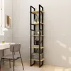 vidaXL Bücherregal 5 Fächer 40x30x175 cm Massivholz Kiefer Produktbild-Vorschau 2