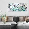DEQORI Hybrid Leinwand Bild 125x50 cm 'Kalligrafie Chaos' Produktbild-Vorschau 3