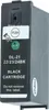 A black ink cartridge with labels and instructions. Produktbild-Vorschau