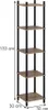 Étagère d'angle Vicco Bivio Chêne doré/anthracite 30x133cm Voir les images du produit 1