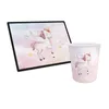 itenga Papierkorb mit Schreibunterlage Motiv Einhorn Produktbild-Vorschau 1