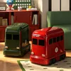 12L Abfalleimer mit beweglichen,Retro Bus‑Design Produktbild-Vorschau 2