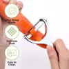 HI NATURE™ Pelapatate in Acciaio Inox Professionale | Pela Anteprima dell’immagine prodotto 3
