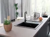 GRANMASTER Horizon Granitspüle mit Wasserhahn 1 Becken mit Produktbild-Vorschau 3