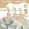 Set van 20 Houten Baby Hangers met Dierenmotieven en Productafbeelding-voorbeeld 4