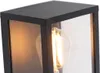 2er Set Industrielle Wandleuchten Schwarz 26 cm IP44 Produktbild-Vorschau 3